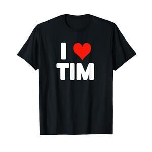 I Love Tim - Heart T-Shirt